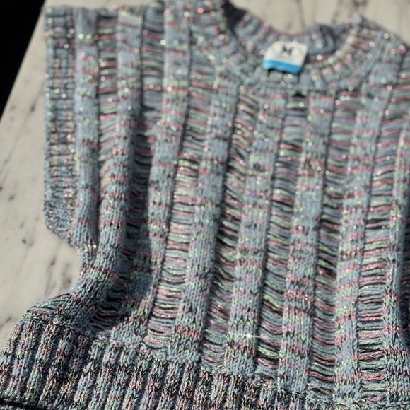 Missoni cropped top in lurex wool blend knit - Picture 7 of 10